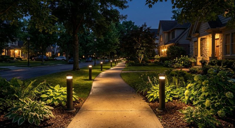 Walkway Lighting Installation in Denver, CO