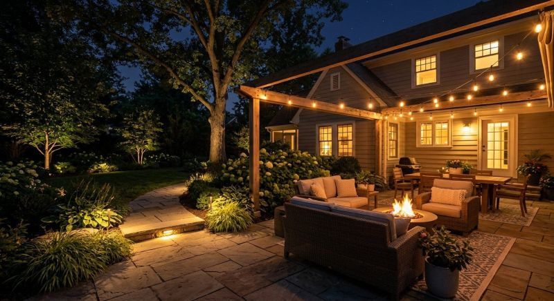 Backyard Lighting Service in Provo, UT