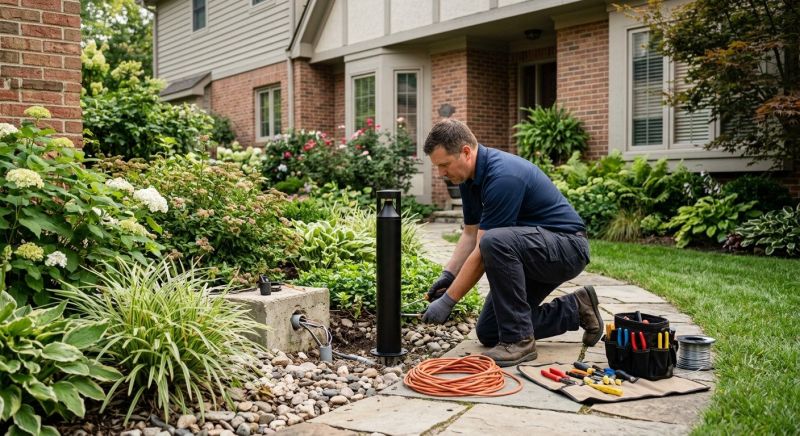 Landscape Lighting Installation in Kansas City, MO