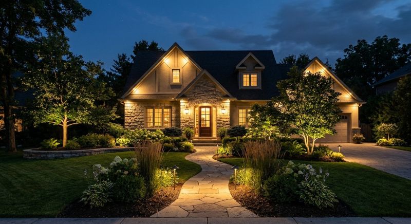 Landscape Lighting Installation in Heber City, UT