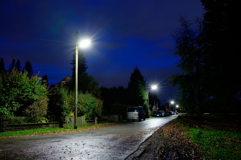 Sidewalk Lighting Installation in Kansas City, KS