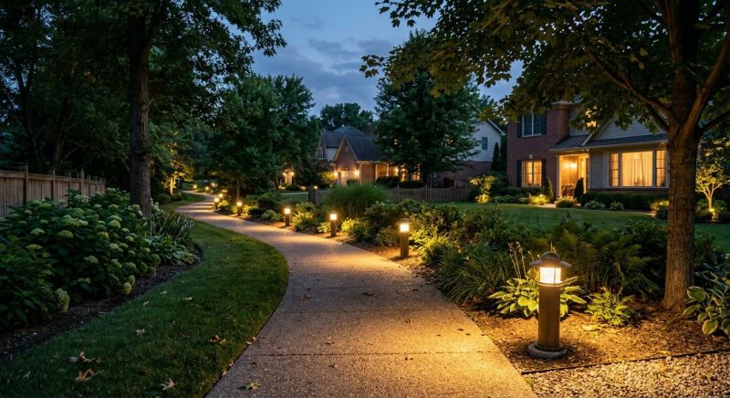 Sidewalk Lighting Installation in Denver County, CO