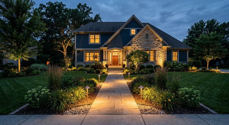 Walkway Lighting Installation in Alpharetta, GA